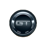 Значок-эмблема Ford GT