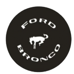 Значок-эмблема Ford Bronco