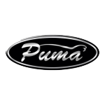 Значок-эмблема Ford Puma
