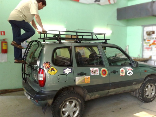 Экспедиционный багажник на Ниву своими руками: чертежи, размеры, как сделать