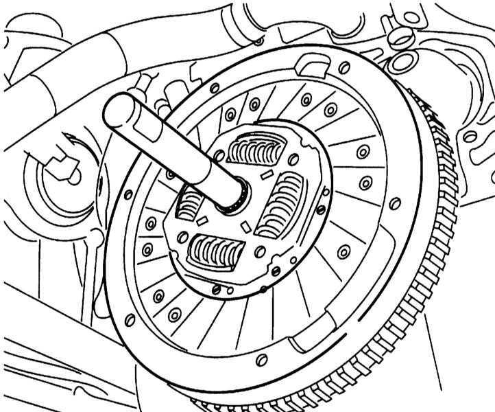 Как правильно ставить диск сцепления опель