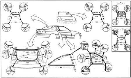  Honda Civic, 1999 г.вып, 2-дверный. Проемы кузова Honda Civic