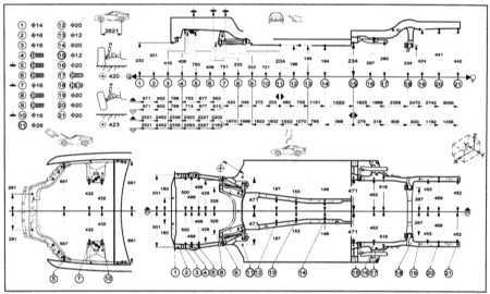  Honda Civic, 1999 г.вып, 2-дверный. Днище Honda Civic