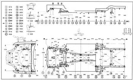  Honda Civic, 1999 г.вып, 2-дверный. Днище Honda Civic