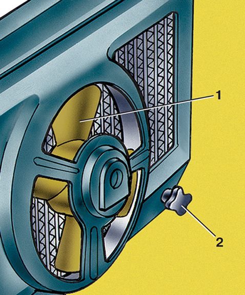 Вентилятор охлаждения иж ода