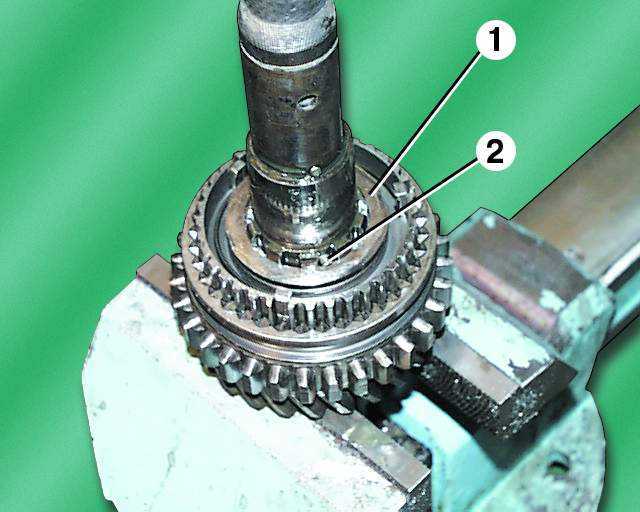 Шлицы первичного вала кпп