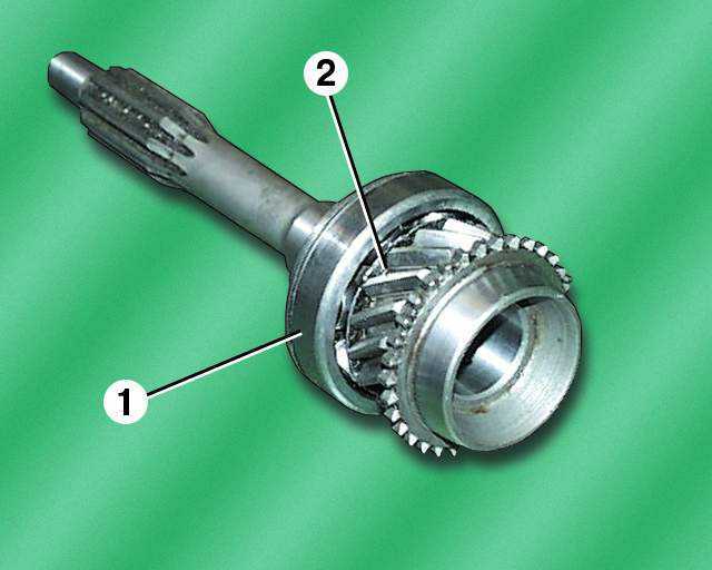 замена подшипника первичного вала калина 1