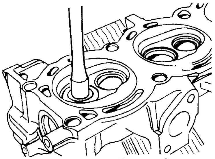  Разборка и сборка головки блока цилиндров Ford Sierra