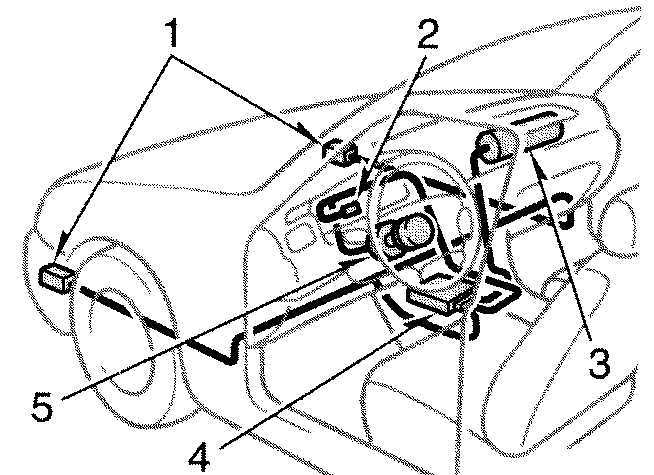  Передние пневмоподушки безопасности SRS Toyota Camry