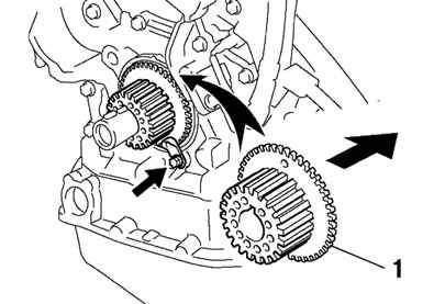 Установка зубчатого шкива коленчатого вала
