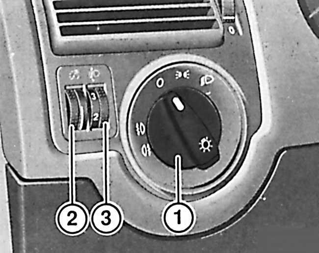  Выключатели и переключатели Volkswagen Golf IV