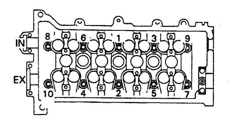  Головка блока цилиндров Toyota Corolla