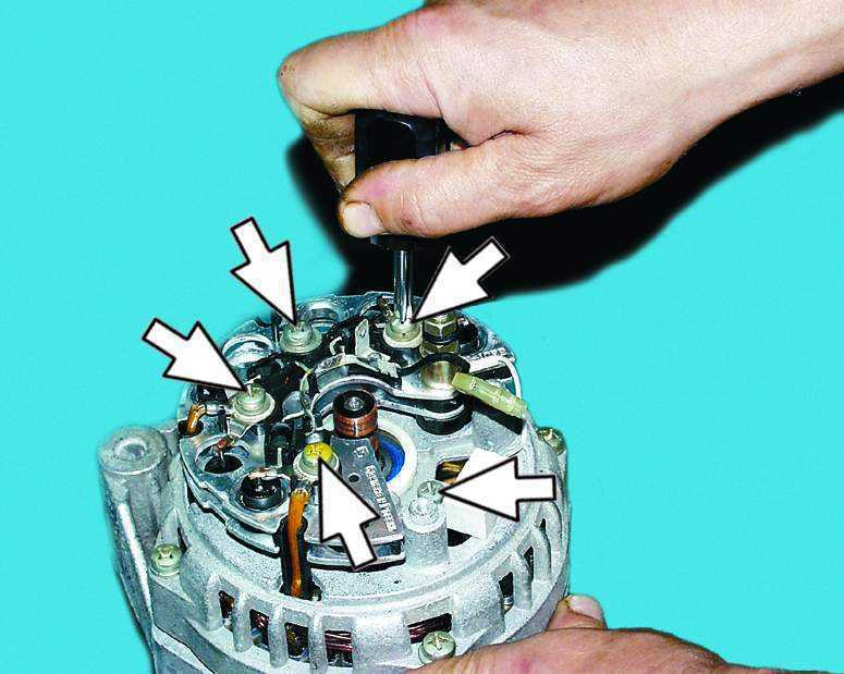  Ремонт генератора ВАЗ 2110
