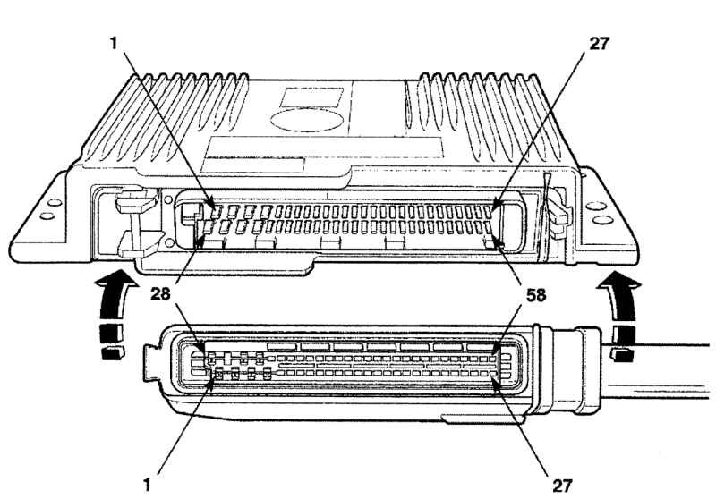 Разъем эбу 48 pin и 32 pin тип амр евро 4