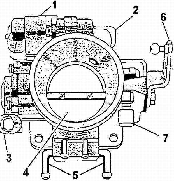 Дроссельная заслонка ваз 2112 16 клапанов схема