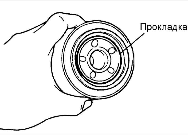 Момент затяжки масляного фильтра тойота